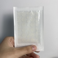 Patchs hydrocolloïdes invisibles OEM pour l'acné, patchs cicatrisants pour les boutons du visage, patchs à micro-aiguilles