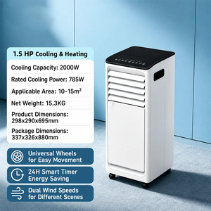 Unité de refroidissement mobile JJPRO GREENFLY R290 avec télécommande pour la maison et le bureau, climatiseur portable 7000 BTU 9000 BTU - Product Image 3