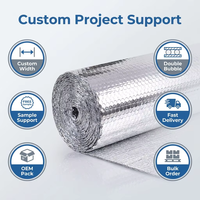 Isolation thermique en aluminium à bulles réfléchissante, résistante à la chaleur et écologique pour les applications d'isolation thermique des bâtiments et des toitures