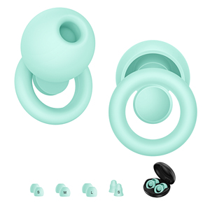 4 Size Quiet 2 Ear <b>Plugs</b> Soft Silicone Ear <b>Plugs</b> Sound Insulation Ear Protection Earplugs Anti Noise Sleeping Foam Earplugs - Product Image 5