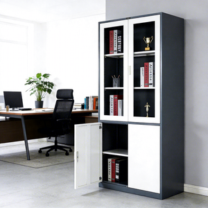 Office Furniture <b>Locking</b> Steel Filing Cabinet Security File Storage Metal Combination Storage Cabinets - Product Image 4