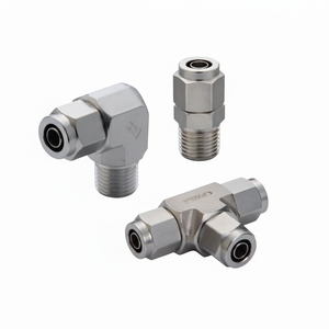 Montaje de compresión PISCO inoxidable SUS316 NSB0425 para tuberías de acero inoxidable - Product Image 1