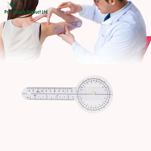Goniometro da 6 pezzi righelli con goniometro spinale, goniometro a dito, strumento di misura del movimento della gamma articolare di 360 gradi - Product Image 3