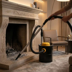 <span class=keywords><strong>Aspirateur</strong></span> à cendres en acier durable, vente directe usine, 1200W, forte aspiration, capacité 10-20L, outil de nettoyage de cheminée, cendres froides - Product Image 1