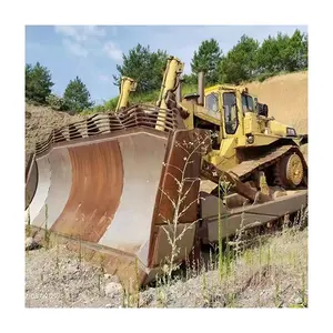 US asli CAT D11 buldoser perayap yang digunakan traktor perayap kucing bulldozer jejak ulat bekas