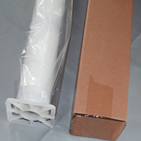 Rouleau de toile à jet d'encre pour traceur de pigments de colorant imperméable blanc mat imprimable en polyester lourd de 320 g/m²