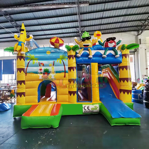 Castillo Inflable Multijuego Hawaii con Tobogán, Casa de Brinco Comercial para Niños, Material de PVC, Capacidad de 500 kg, 3 Años de Garantía - Product Image 5