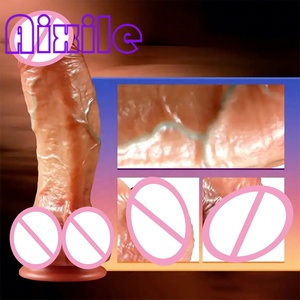 Huge Thick Realistic Dildo Big Penis Double Penetration Anal Plug Vagina Masturbator Flexible Dick Adult <strong>Sex</strong> Toy for Women Gay - Product Image 2