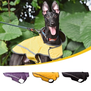 Impermeable <span class=keywords><strong>para</strong></span> Perros BlackDoggy CB, Ligero, de Poliéster Transpirable y Ecológico, <span class=keywords><strong>para</strong></span> el Año Nuevo Chino, Ropa <span class=keywords><strong>para</strong></span> Mascotas, Chaqueta Impermeable <span class=keywords><strong>para</strong></span> Galgos - Product Image 1