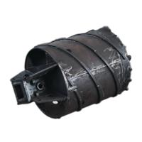 Outils de forage à haut débit, diamètre de coupe personnalisé, dents en acier Q355D pour roche, baril de forage à noyau
