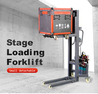 Nouvelle transpalette électrique à vérin hydraulique avec capacité de charge de 300 kg et longueur de fourche de 60 cm pour boîte à lumière de scène