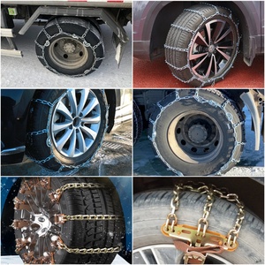 Cadenas para Neumáticos de Camiones y Automóviles, Cadenas de Acero Soldadas Antideslizantes para Invierno, Tipo MP-01, Cadenas de Protección de Emergencia MP-01 - Product Image 4