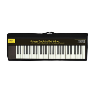 Funda para teclado SERIE 100 Negra y Amarilla KB100 68 (68x9x26cm) - Product Image 3