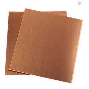 Barres de cuivre prix du bronze par kg plaque de cuivre 99.9% feuille de cuivre pur