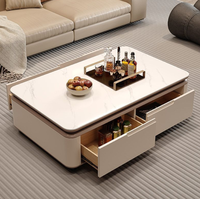Table à thé, style luxe léger, petit salon, double usage intégré