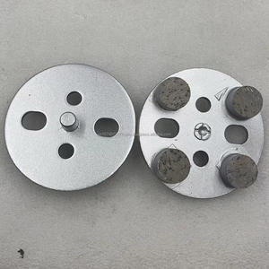 Disques de meulage diamantés de 4 pouces à segments abrasifs en métal pour béton - Product Image 1