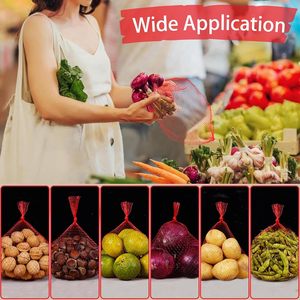 Pcs Réutilisable Produire Sacs Extensible Maille Légumes pour Légumes Oignon Pomme De Terre Stockage Fruits - Product Image 5