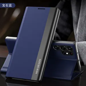 Factory Drop Shipping Shockproof PU Leather Auto Fold Flip Leather Cover Case For Samsung Galaxy Z Fold 3 4 5