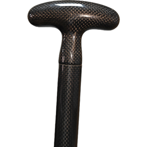 Kingpaddle D02 IDBF Eje ovalado de alta resistencia Estructura de 1 pieza Diédrico fijo Fibra de carbono Dragon Boat Paddle - Product Image 2