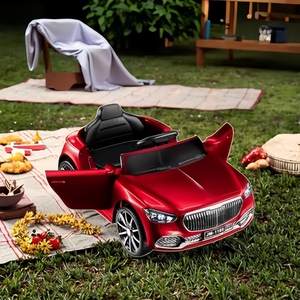 รถยนต์ไฟฟ้าสำหรับเด็กแบบยูนิเซ็กซ์ ใช้แบตเตอรี่ 12V สำหรับเด็กอายุ 2-4 5-7 ปี ผลิตจากพลาสติก 2 ที่นั่ง ราคาประหยัด รุ่น 24V - Product Image 3