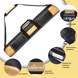 Sac de <span class=keywords><strong>golf</strong></span> Kaiersn Premium en PU à bandoulière avec fermeture éclair, léger, imperméable, supporte 2 clubs de <span class=keywords><strong>golf</strong></span> et des gants, 97 cm - Product Image 1