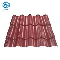 Baustoffe Verzinkte Wellpappe Dach platte Farb beschichtete Eisen Metall Dach platte 0,5mm dick