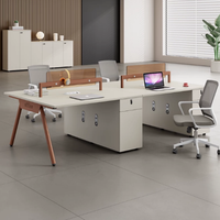 Nouveau bureau d'ordinateur exécutif en bois moderne, de haute qualité, réglable et durable, avec tiroir de rangement pour dossiers, mobilier de bureau personnalisable