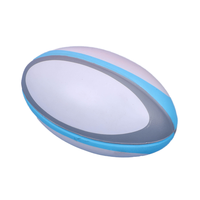 Logo personnalisé en mousse PU couleur impression spirale Football Rugby soulagement du Stress balle d'exercice de la main lente montée jouets à presser pour les enfants