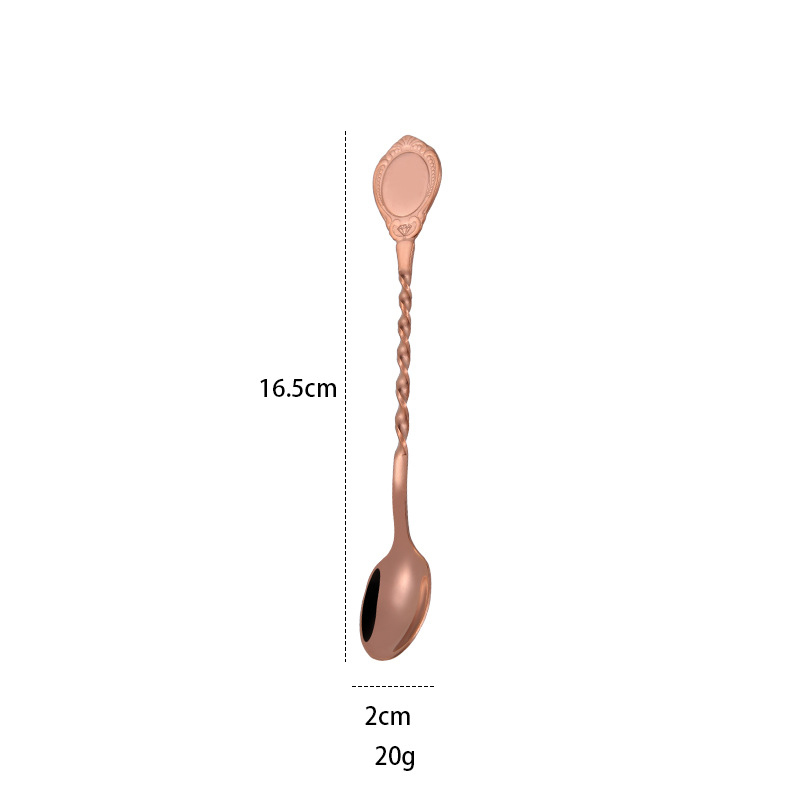 Gold-16.5cm Rose