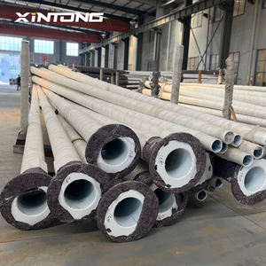 Poteaux galvanisés à chaud de 8m, 9m, 10m, 11m, 12m, à double bras, pour éclairage <span class=keywords><strong>extérieur</strong></span>, poteaux d'éclairage de rue octogonaux coniques avec lumières - Product Image 1