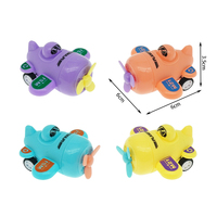 Voitures de dessin animé à rétrofriction, jouets en plastique pour enfants, capsules de 65 mm