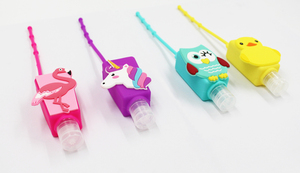 Bán Buôn Pocket Gel 30Ml Tay Khử Trùng Chủ Tùy Chỉnh Mini Phim Hoạt Hình Tay Khử Trùng <span class=keywords><strong>Silicone</strong></span> Chai Chủ <span class=keywords><strong>Silicone</strong></span> <span class=keywords><strong>Keychain</strong></span> - Product Image 3