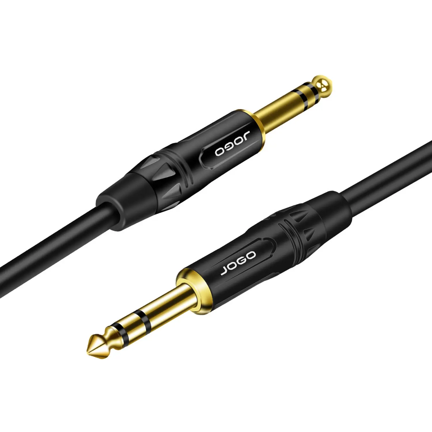 Câble Jack Aux 6.35 MM à 6.35 MM, câble Audio stéréo de guitare mâle à mâle 6.35 MM Jack Audio Mono câble stéréo