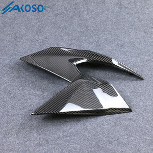 AKOSO-Carénage de moto en fibre de carbone sec 3K, panneau latéral droit, protection supérieure avant pour Kawasaki <span class=keywords><strong>Z</strong></span> <span class=keywords><strong>H2</strong></span> <span class=keywords><strong>2021</strong></span>-2024 <span class=keywords><strong>2021</strong></span>-2024 - Product Image 4