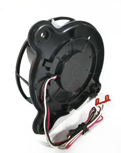 고속 원심 분리기 원형 팬 125X24.5Mm 12V 24V DC 전기 폭발 방지 냉각 축 방향 팬 모터 - Product Image 2