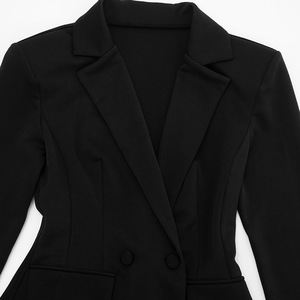 Blazer da Donna Autunno 2025, Nuovo Modello Tinta Unita Casual Slim Fit a Maniche Lunghe, Abito Elegante da Donna - Product Image 5