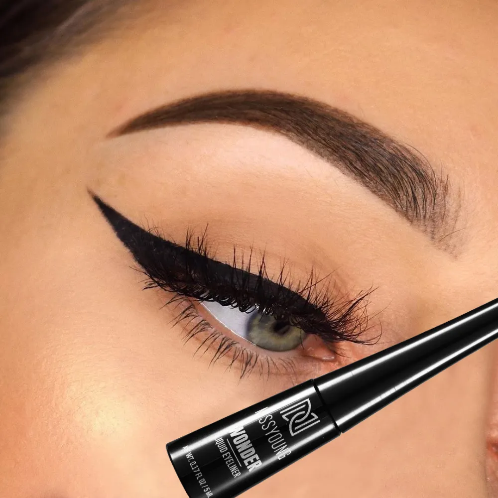 Bán Buôn Nhà Máy Cung Cấp Nhãn Hiệu Riêng Đen Eyeliner Waterproof Eye Liner Bút Hộp Màu Bao Bì