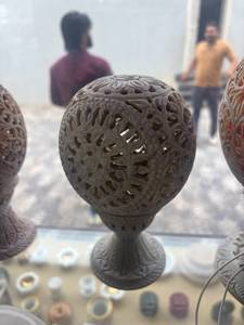 Traditional Handmade Stone Carved Animal Statue Decorative Tabletop Sculpture for Living Room <b>Shelf</b> and Office Display - Product Image 2
