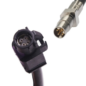 폭스바겐 아우디 BMW 메르세데스 벤츠용 Fakra 블랙 어댑터 LVDS USB 비디오 연장 케이블 배선 하네스 - Product Image 3