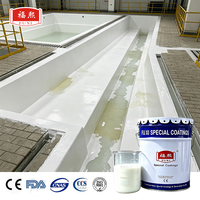 Peinture époxy modifiée résistante aux acides et aux alcalis EP604, revêtement anticorrosion à base de solvant pour réservoirs chimiques et fosses en béton