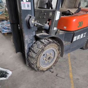 Vendita Diretta dalla Fabbrica di Catene Antiscivolo per Pneumatici di Camion, Catene Antiscivolo per Neve in Acciaio al Manganese Rinforzato - Product Image 3