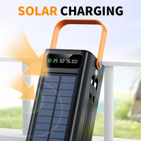 Oraimo Solar Kapasitas Tinggi 22.5w Power Station Charger Portabel Ponsel 10w Senter Pengisian Cepat Panel Power Bank Dengan Kabel