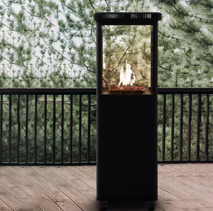 Calentador de exterior personalizado, barra de chimenea de llama real y estufa de fuego de patio, calentador de gas natural licuado de llama de camping - Product Image 2