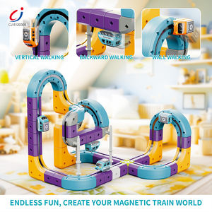 Chengji Circuit de rail de lévitation à grande vitesse, jouet éducatif pour enfants, avec blocs de construction magnétiques - Product Image 2