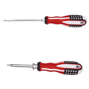 ไขควงหัวแบนทอร์กซ์แบบสองด้านพร้อมปลายแม่เหล็กและด้ามจับกันลื่นสำหรับงานซ่อมแซม DIY - Product Image 3