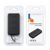 DOORHAN TRANSMITTER 2 4 PRO PREMIUM Control remoto para puerta de garaje de 433 MHz con código dinámico y llavero para barrera.