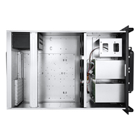 Boîtier de serveur 4U, profondeur 340 mm, GPU 650 mm, 7 PCIe + Phoenix, 3 ventilateurs 12 cm, acier 1,2 mm, stockage distribué de big data 8 baies, en stock