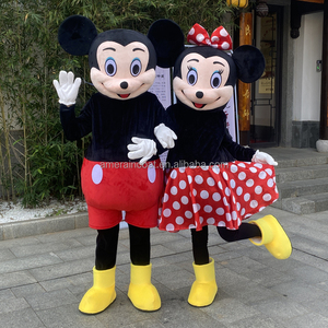 Costume <span class=keywords><strong>de</strong></span> mascotte classique Mickeying et Minnieing Mouse Taille adulte pour hommes et femmes Costume <span class=keywords><strong>de</strong></span> mascotte - Product Image 5