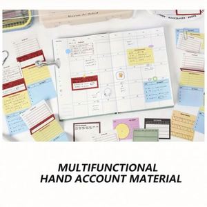 Notas Adhesivas Multifuncionales, Material de Papel Rectangular, Lista de Tareas, Lista de Verificación, Planificador Diario Portátil - Product Image 4