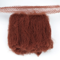 Extensions de cheveux synthétiques bouclés doux, mélange afro crépu bouclé brésilien Remy, pour tresses, torsades et réparation de dreadlocks